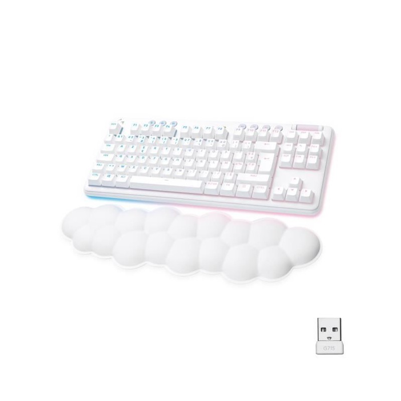 Clavier gamer - Filaire - Logitech G - G715 - AZERTY - Mécanique - Sw Clavier gamer - Filaire - Logitech G - G715 - AZERTY - Mécanique - Sw