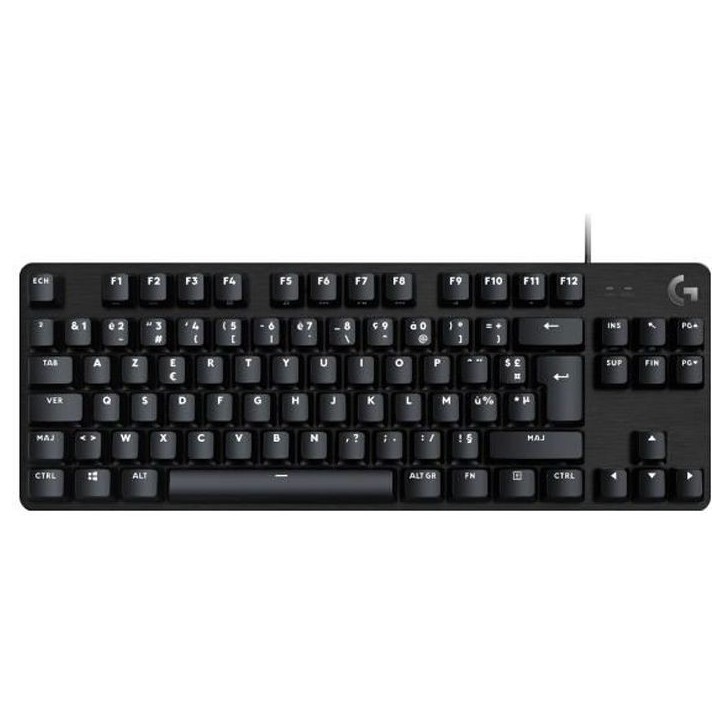 Clavier gamer - Filaire - Logitech G - G413 TKL SE - AZERTY - Rétroéclairé - Noir Clavier gamer - Filaire - Logitech G - G413 TKL SE - AZERTY - Rétroéclairé - Noir