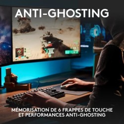 Clavier gamer - Filaire - Logitech G - G413 TKL SE - AZERTY - Rétroé