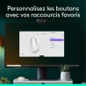 Souris - Sans fil - Logitech - Signature M650 - Blanc - Droitier