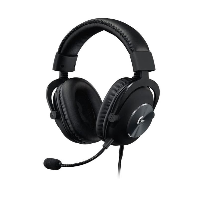 Casque gamer - Filaire - Logitech G - Pro X - USB - PC - Noir Casque gamer - Filaire - Logitech G - Pro X - USB - PC - Noir