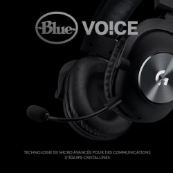 Casque gamer - Filaire - Logitech G - Pro X - USB - PC - Noir