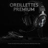 Casque gamer - Filaire - Logitech G - Pro X - USB - PC - Noir