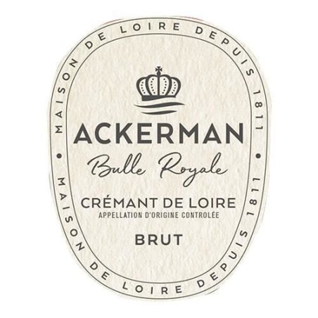 Ackerman Bulle Royale Brut - Crémant de Loire - 75cl