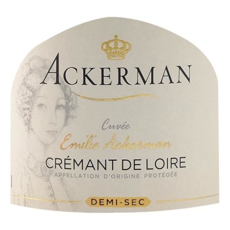 Emilie Ackerman Crémant de Loire Blanc Demi sec