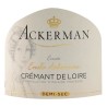 Emilie Ackerman Crémant de Loire Blanc Demi sec