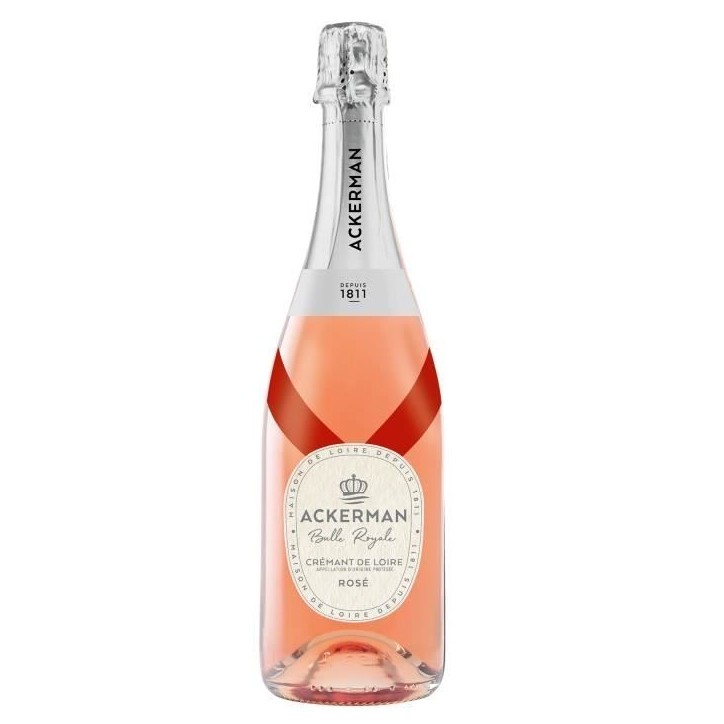 Ackerman Bulle Royale Rosé - Crémant de Loire Rosé - 75cl