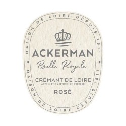 Ackerman Bulle Royale Rosé - Crémant de Loire Rosé - 75cl