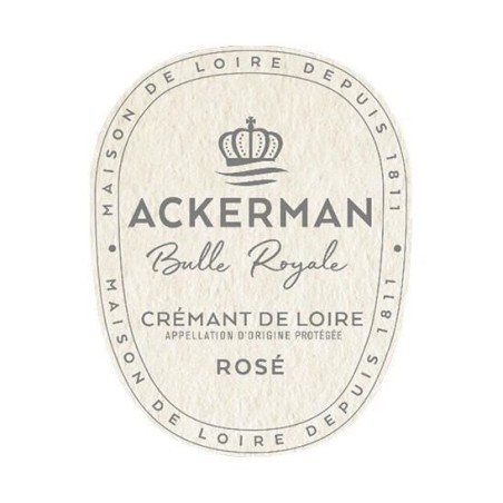 Ackerman Bulle Royale Rosé - Crémant de Loire Rosé - 75cl