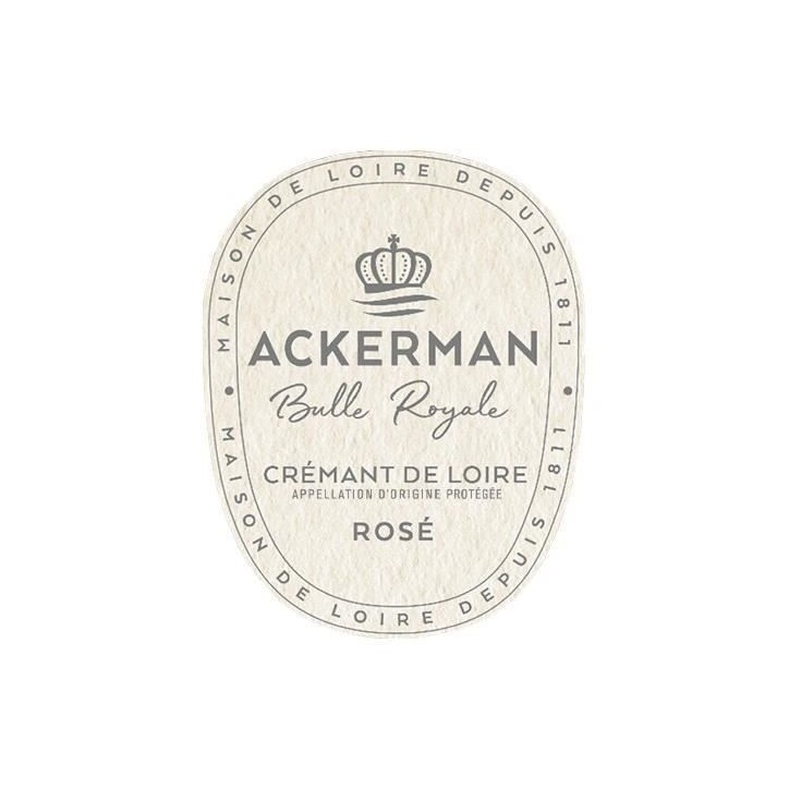 Ackerman Bulle Royale Rosé - Crémant de Loire Rosé - 75cl