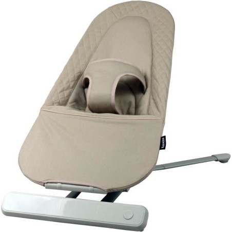 Transat balancelle design - BAMBISOL - 2 inclinaisons d'assise - De la naissance a 9 kg - Beige