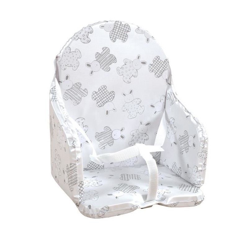 LOOPING Coussin Chaise Haute Bébé | PVC Imperméable, Sangles, Fabri LOOPING Coussin Chaise Haute Bébé | PVC Imperméable, Sangles, Fabri