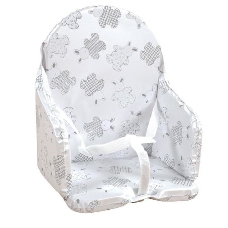 LOOPING Coussin Chaise Haute Bébé | PVC Imperméable, Sangles, Fabri