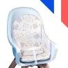 LOOPING Coussin Chaise Haute Bébé | PVC Imperméable, Sangles, Fabri
