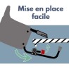Siege de table réhausseur LOOPING - Dossier Confort - Déhoussable et