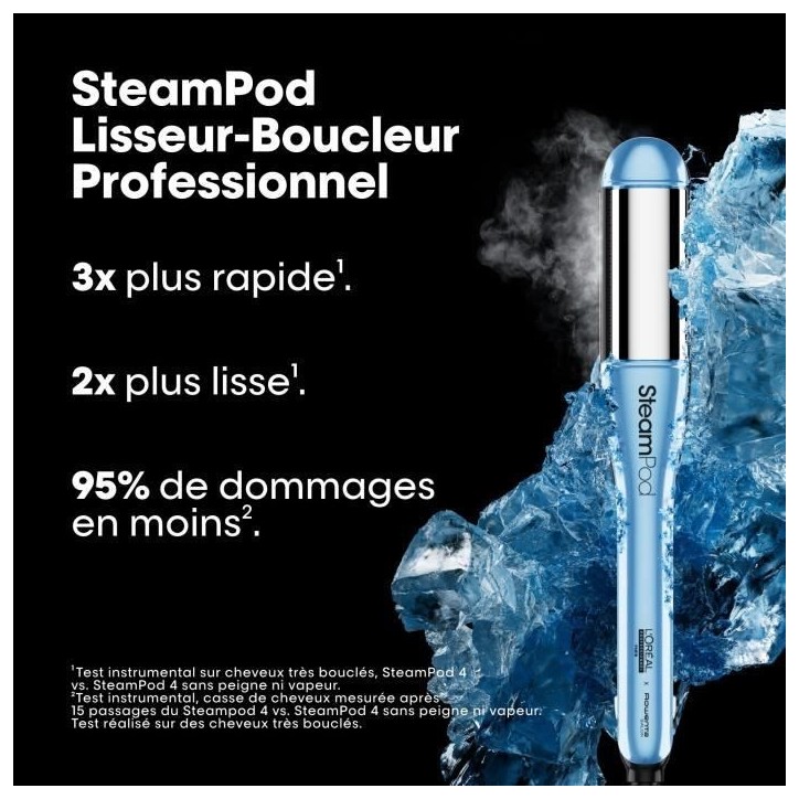 Steampod 4 - L'OREAL PROFESSIONNEL - Lisseur-boucleur vapeur - Edition Limitée Utopia