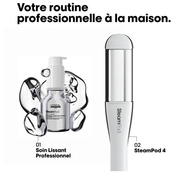 Steampod 4 - L'OREAL PROFESSIONNEL - Lisseur-boucleur vapeur - Edition Limitée Utopia