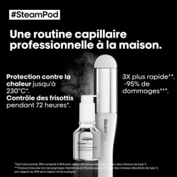 SteamPod 4 - Lisseur boucleur vapeur professionnel - L'OREAL PROFESSIO