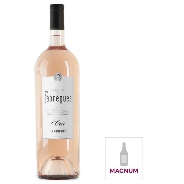 Magnum Domaine de Fabregues L'Orée Languedoc - Vin rosé de Languedoc 2023