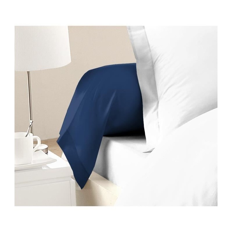 LOVELY HOME Lot de 2 taies de traversin - 85 x 185 cm - 100% coton - B LOVELY HOME Lot de 2 taies de traversin - 85 x 185 cm - 100% coton - B
