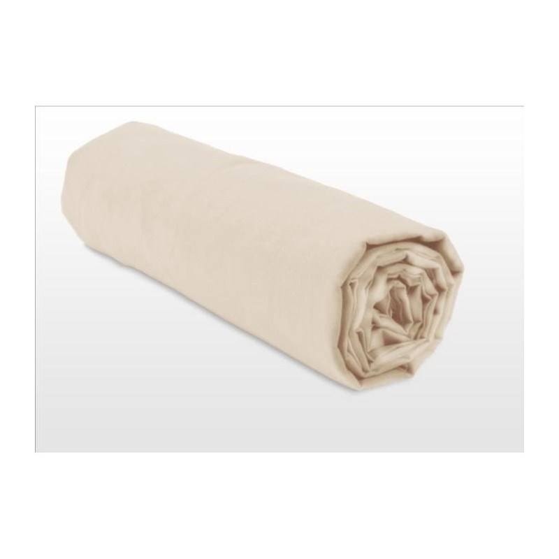 Drap housse - 100% coton - 160 x 200 + Bonnet 30 cm - LOVELY HOME Drap housse - 100% coton - 160 x 200 + Bonnet 30 cm - LOVELY HOME