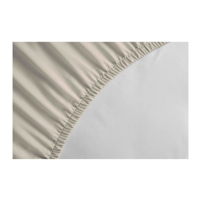 Drap housse - 100% coton - 160 x 200 + Bonnet 35 cm - LOVELY HOME Drap housse - 100% coton - 160 x 200 + Bonnet 35 cm - LOVELY HOME