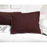 Lot de 2 taies d'oreiller - LOVELY HOME - LH71587 - 50 x 70 cm - Marro