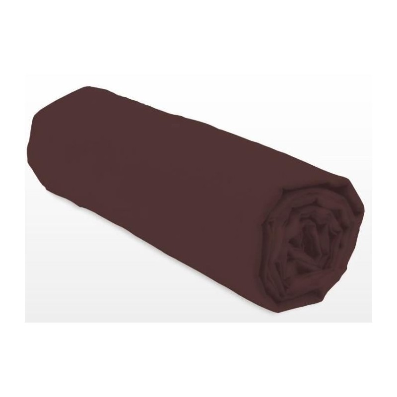 Drap-housse - LOVELY HOME - LH71593 - 140x190+35 cm - Marron Drap-housse - LOVELY HOME - LH71593 - 140x190+35 cm - Marron