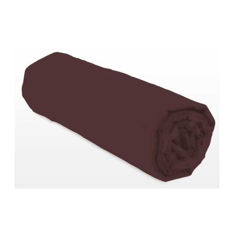 Drap-housse - LOVELY HOME - LH71600 - 140x190+25 cm - Marron Drap-housse - LOVELY HOME - LH71600 - 140x190+25 cm - Marron