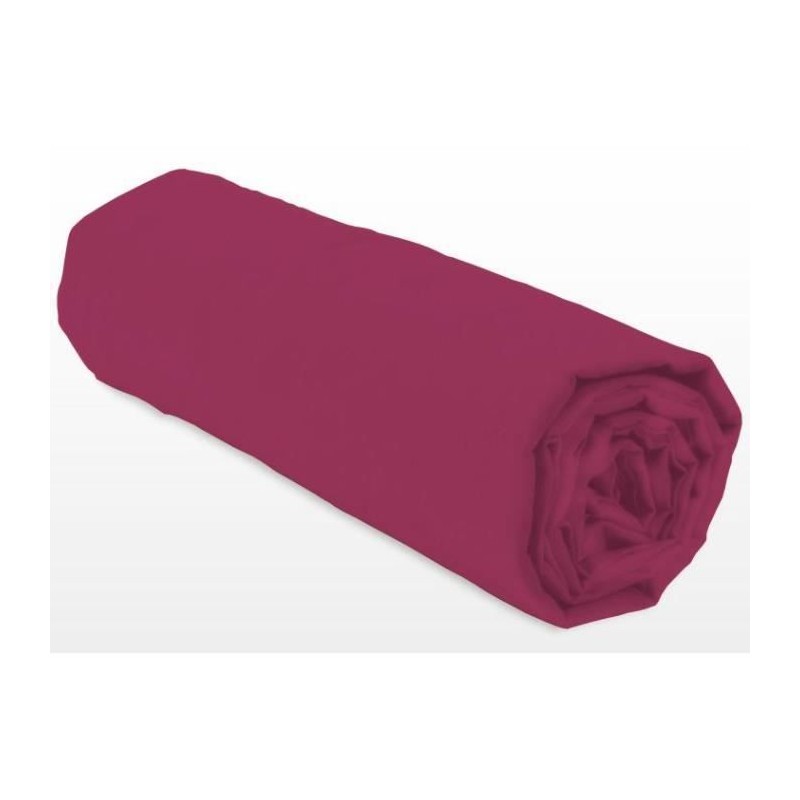 Drap-housse - LOVELY HOME - LH71608 - 160x200+35 cm - Fuchsia Drap-housse - LOVELY HOME - LH71608 - 160x200+35 cm - Fuchsia