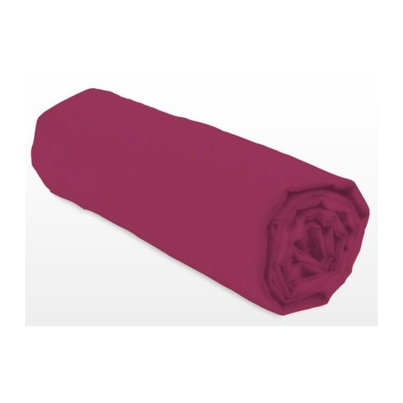 Drap-housse - LOVELY HOME - LH71611 - 160x200+30 cm - Fuchsia Drap-housse - LOVELY HOME - LH71611 - 160x200+30 cm - Fuchsia