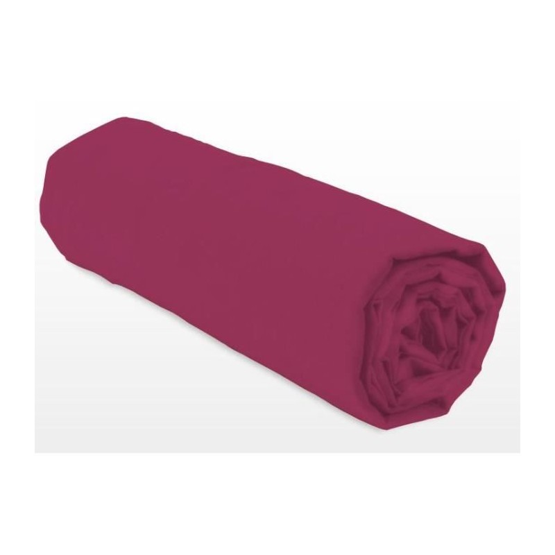 Drap-housse - LOVELY HOME - LH71615 - 160x200+25 cm - Fuchsia Drap-housse - LOVELY HOME - LH71615 - 160x200+25 cm - Fuchsia