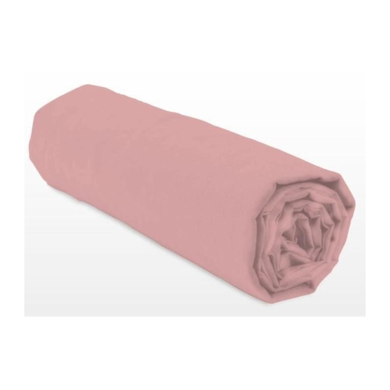 Drap-housse - LOVELY HOME - LH71624 - 160x200+35 cm - Rose Drap-housse - LOVELY HOME - LH71624 - 160x200+35 cm - Rose