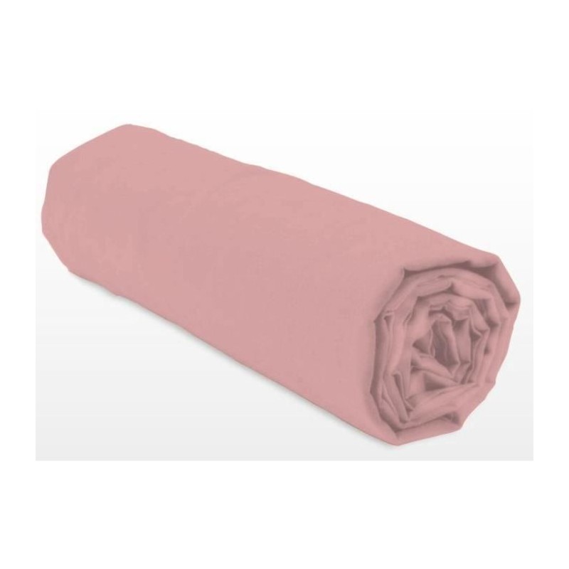 Drap-housse - LOVELY HOME - LH71625 - 140x190+35 cm - Rose Drap-housse - LOVELY HOME - LH71625 - 140x190+35 cm - Rose
