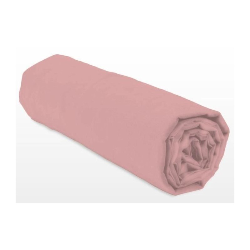 Drap-housse - LOVELY HOME - LH71629 - 90x190+30 cm - Rose Drap-housse - LOVELY HOME - LH71629 - 90x190+30 cm - Rose