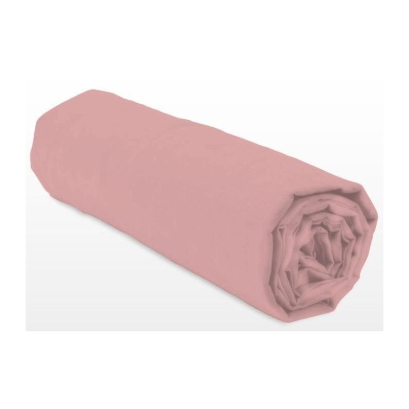 Drap-housse - LOVELY HOME - LH71632 - 140x190+25 cm - Rose Drap-housse - LOVELY HOME - LH71632 - 140x190+25 cm - Rose