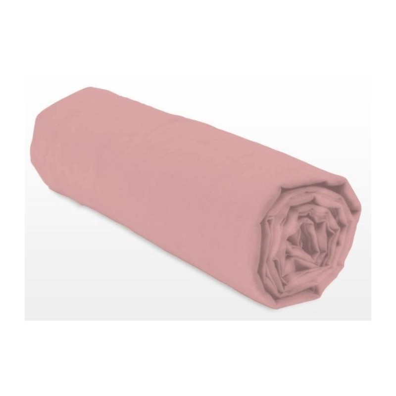 Drap-housse - LOVELY HOME - LH71633 - 90x190+25 cm - Rose Drap-housse - LOVELY HOME - LH71633 - 90x190+25 cm - Rose