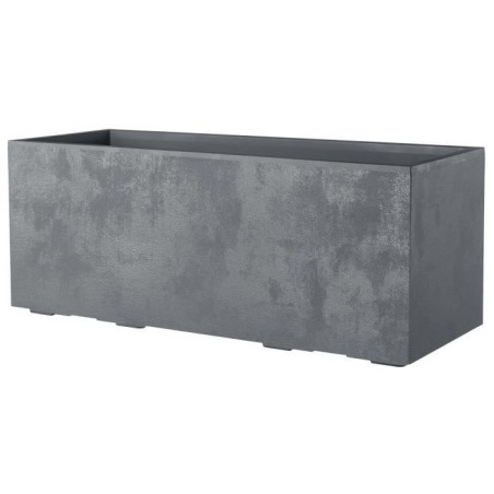DEROMA Jardiniere Muret Millennium R - Ashgrey - 99 x h39 cm - A rése