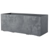 DEROMA Jardiniere Muret Millennium R - Ashgrey - 99 x h39 cm - A rése