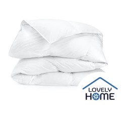 Couette 220 x 240 cm - LOVELY HOME - Légere - 280 g/m² - Anti-acarie
