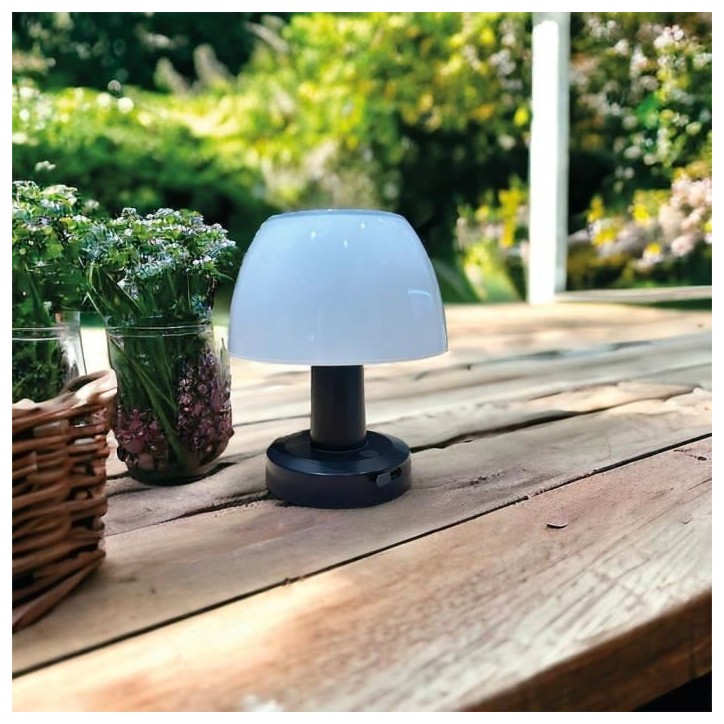 Lampe de table solaire - LUMISKY - LUMINA - LED blanc 4 intensités Lampe de table solaire - LUMISKY - LUMINA - LED blanc 4 intensités