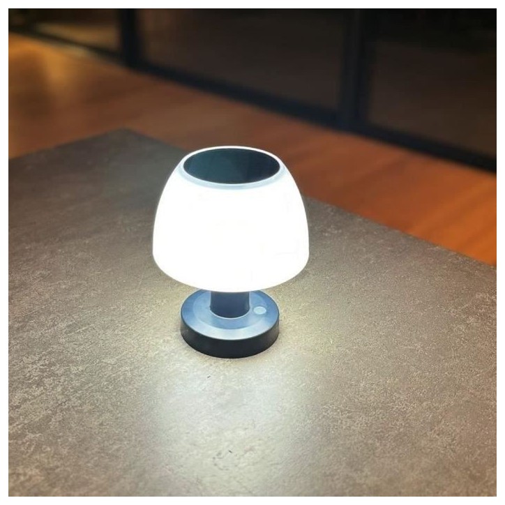 Lampe de table solaire - LUMISKY - LUMINA - LED blanc 4 intensités Lampe de table solaire - LUMISKY - LUMINA - LED blanc 4 intensités