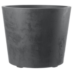 DEROMA Pot de fleurs Vase Millennium R - 59 x h49,5 cm - Anthracite -