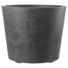 DEROMA Pot de fleurs Vase Millennium R - 59 x h49,5 cm - Anthracite -