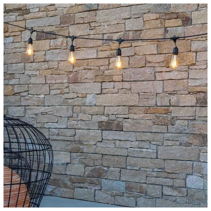 Guirlande lumineuse extérieur - LUMISKY - MAFY 20 LIGHT - 10 m - 20 ampoules a filament vintage - E27 - LED blanc chaud Guirlande lumineuse extérieur - LUMISKY - MAFY 20 LIGHT - 10 m - 20 ampoules a filament vintage - E27 - LED blanc chaud