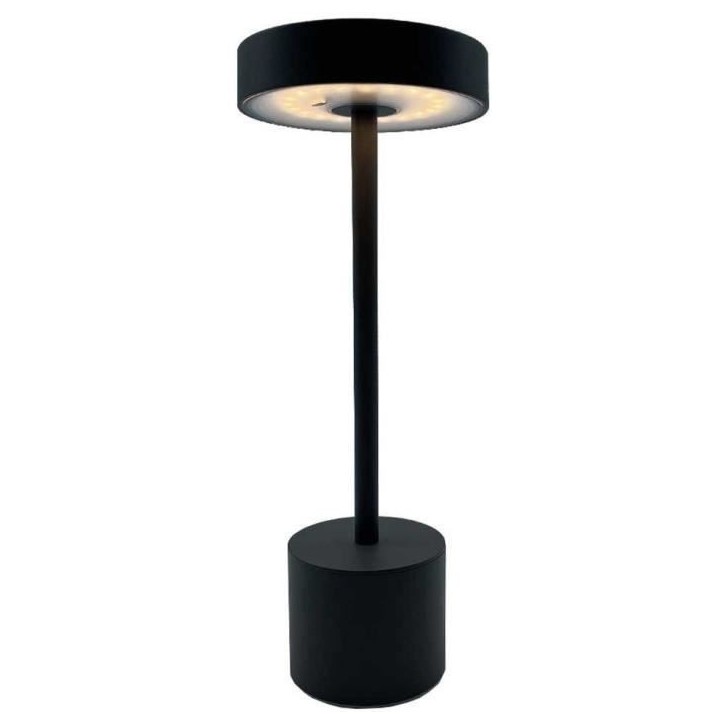Lampe de table sans fil - LUMISKY - ROBY - Touch en aluminium - Gris foncé - LED Lampe de table sans fil - LUMISKY - ROBY - Touch en aluminium - Gris foncé - LED