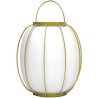Lampe de table sans fil - LUMISKY - TULUM - H27 cm - Poignée en méta