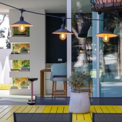 Guirlande solaire lumineuse extérieur - LUMISKY - VINTY LIGHT SOLAR -