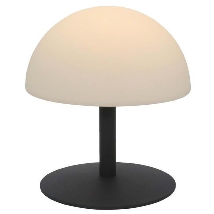 Lampe de table sans fil - LUMISKY - NEPTUNE ROCK - H20 cm- Pied en acier - Gris - LED blanc chaud et blanc Lampe de table sans fil - LUMISKY - NEPTUNE ROCK - H20 cm- Pied en acier - Gris - LED blanc chaud et blanc