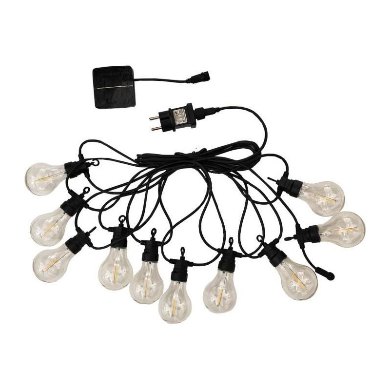 Guirlande lumineuse extérieur - LUMISKY - PARTY CLEAR HYBRID - 7.50 m Guirlande lumineuse extérieur - LUMISKY - PARTY CLEAR HYBRID - 7.50 m